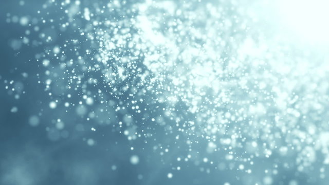 Particle and blue lights seamless background