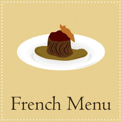 French menu