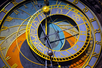 Fototapeta na wymiar Astronomical Clock in the Old Town of Prague