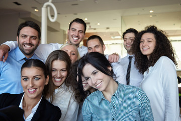 Fototapeta premium business partners discussing