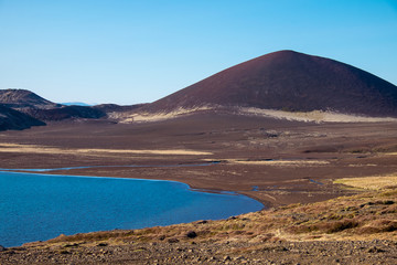 Volcanic landscape at the Snaefellsnes peninsula in Iceland © elxeneize