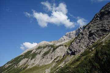 Bergpanorama Lechtal - &Ouml;sterreich