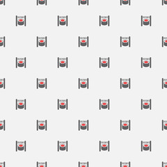 Seamless pattern from sushi