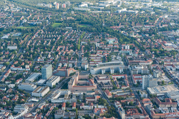 Erlangen Süd Luftaufnahme