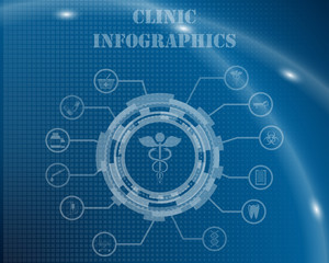 Clinic Infographic Template