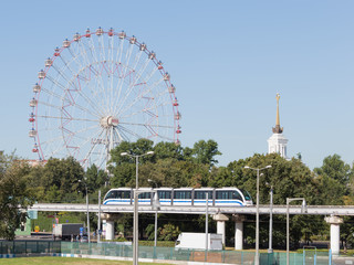 Ferris wheel at the Exhibition of Economic Achievements