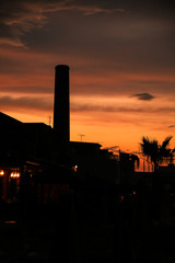 Sonnenuntergang in Griechenland