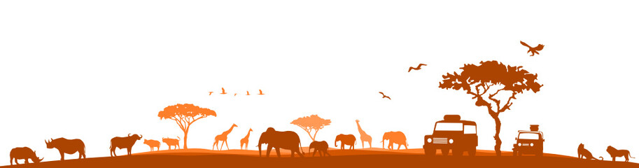 Tiere in Afrika © SimpLine