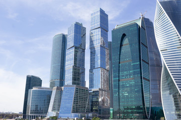 Fototapeta na wymiar Moscow city 