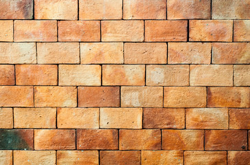 Red brick wall background