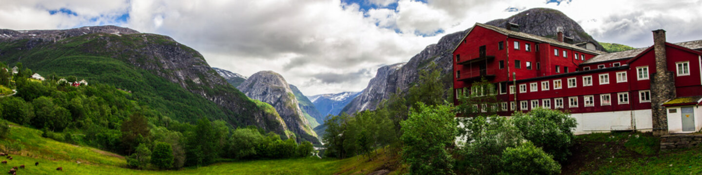 Stalheim pass in Norway
