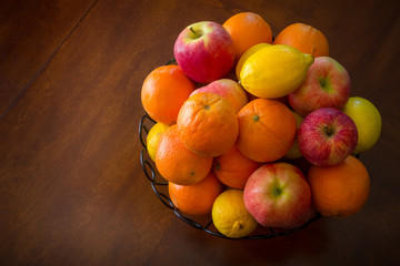Fruits on the table