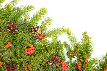 Christmas background. Eve framework