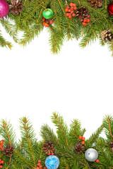 Christmas background. Eve framework