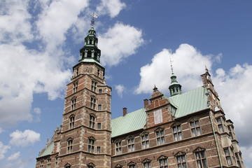 Fototapeta na wymiar Château de Rosenborg à Copenhague, Danemark 