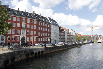 Canal à Copenhague, Danemark