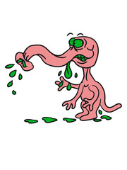 ekeliges slime alien extraterrestrial drops sabber popel