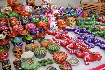Fototapeta na wymiar Mexican arts and crafts