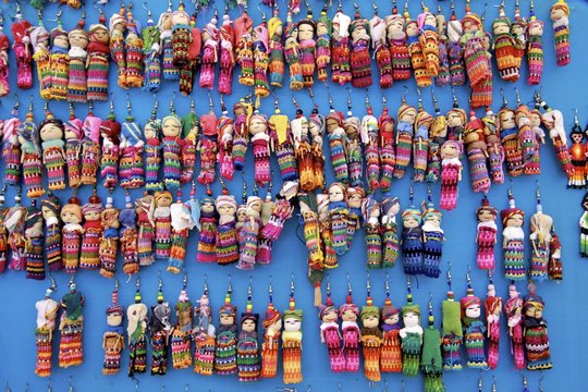 Worry Free Dolls, Mexican Arts And Crafts