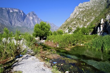River at La Huasteca, Mexico