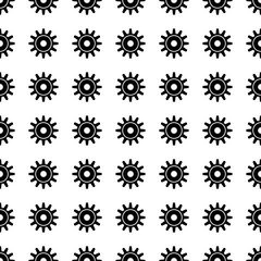 gear seamless pattern. Vector