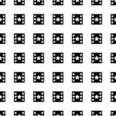 Film Frame seamless pattern. Vector