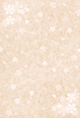 桜　年賀状　背景