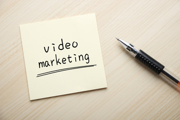 Video marketing