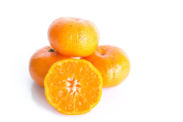 orange isolated on white background