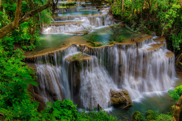 Huay Mae Kamin Waterfall National Park, Kanchanaburi, Thailand