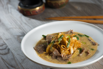 wat tan hor, popular cantonese fried noodle in south east asia