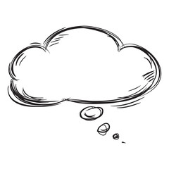 Hand Drawn Speech Bubble