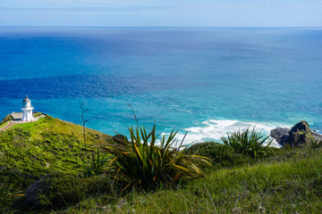 Cape Reinga and the Pacific Ocean