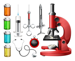 Medical equipment and containers