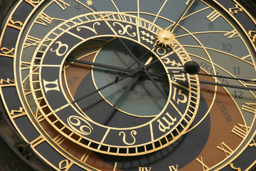 Prague's tower clock