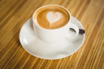  High angle close-up of coffee