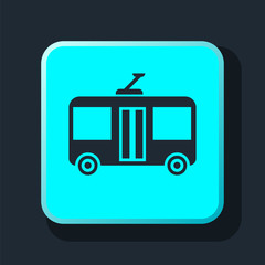 icon trolleybus profile