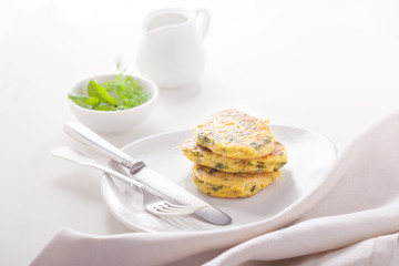 Zucchini fritters