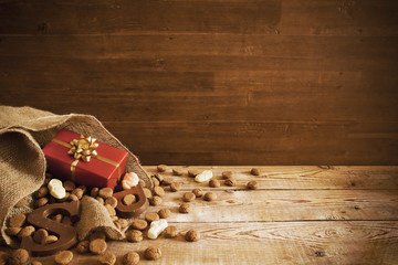 Bag with treats, for traditional Dutch holiday 'Sinterklaas' - 90526010