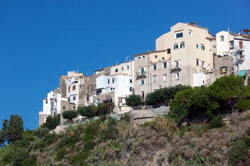 View of old town of Sperlonga