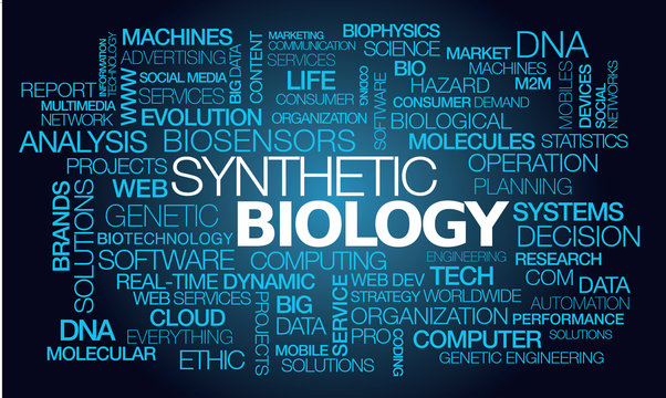 Synthetic Biology Words Tag Cloud Text Biohacker Biotechnology Evolutionary Molecular Bio Systems Biophysics Computer Engineering Genetic 
