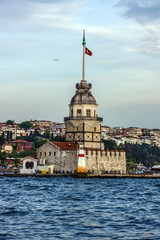 The Maiden's Tower in Istanbul, Turkey