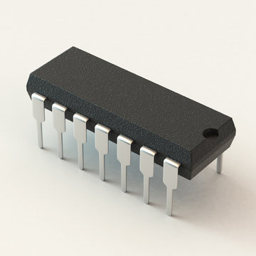 DIP chip package.