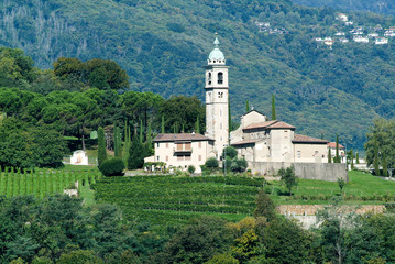 The church of Sant Abbondio at Gentilino