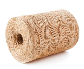 Roll of twine cord on white background
Image ID: 258732779
