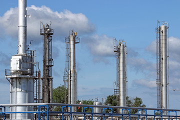 petrochemical plant refinery industry zone