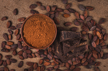  ingredients for preparing chocolate