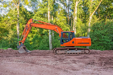 crawler excavator