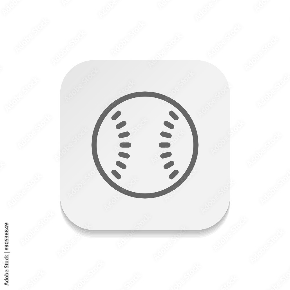 Sticker baseball