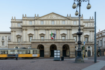 Milano, teatro alla Scala